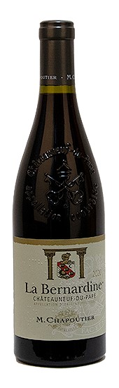 Châteauneuf-du-Pape rouge "La Bernadine"
M. Chapoutier, Tain l'Hermitage