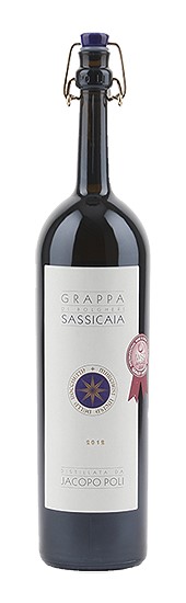 Grappa Barili di Sassicaia 40°, 
Tenuta San Guido