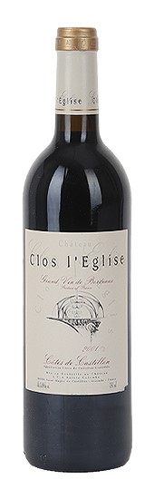 Clos l'Eglise
Côtes de Castillon AOC, Bordeaux